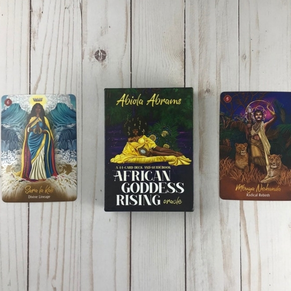 African Goddess Rising Oracle | A 44-Card Deck and Guidebook - Picture 2 of 2